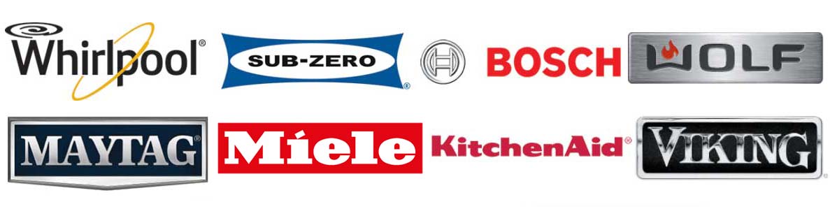appliance repair major brands logos